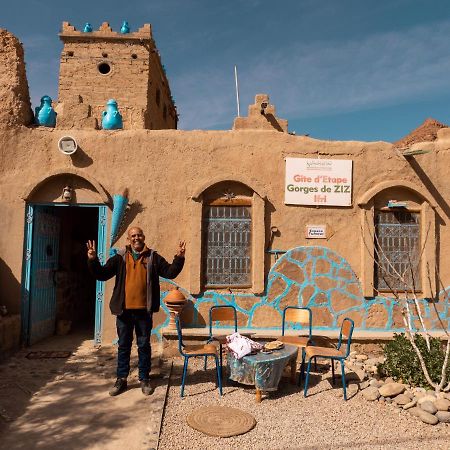 Chambres Dans Casbah - Gite D'Etape Gorges De Ziz 에라시디아 외부 사진